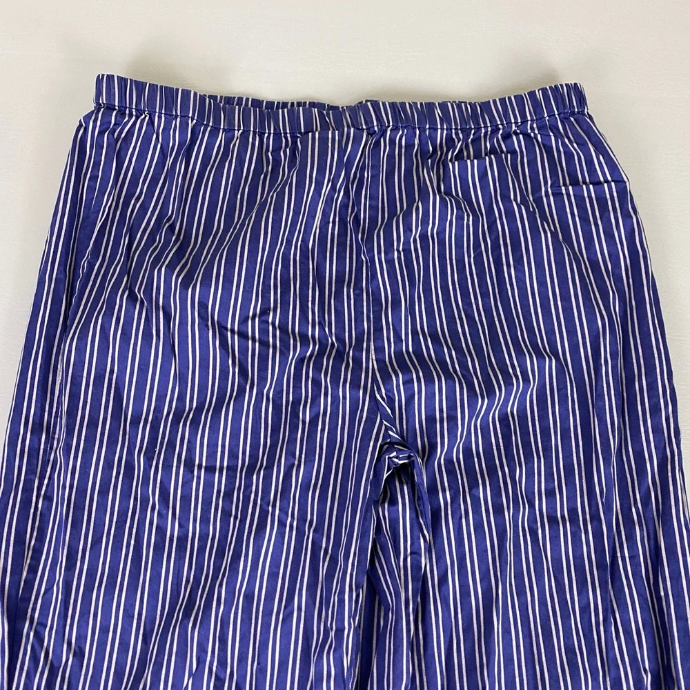 Harry Potter Pottery Barn Teen‎ Pajama Pants Boys Size Medium Striped Blue White